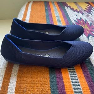 Rothy’s Maritime Navy rounded toe flats